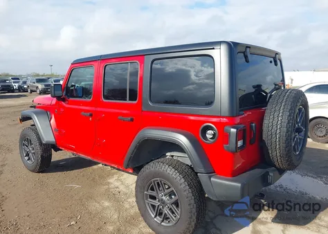 2024 Jeep Wrangler 4-Door Sport S 4X4 from USA, damaged, VIN 1C4PJXDNXRW110431